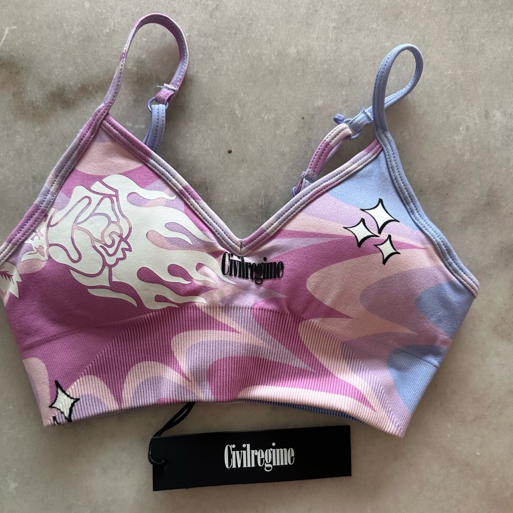 NWT Civil Regime Star Wars Sports Bra size XS
